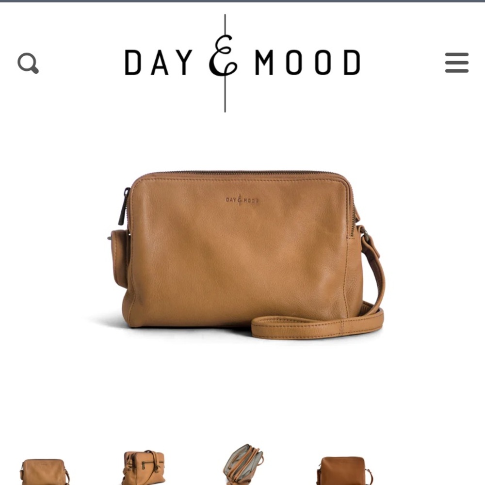 Day & Mood Hannah crossbody in camel